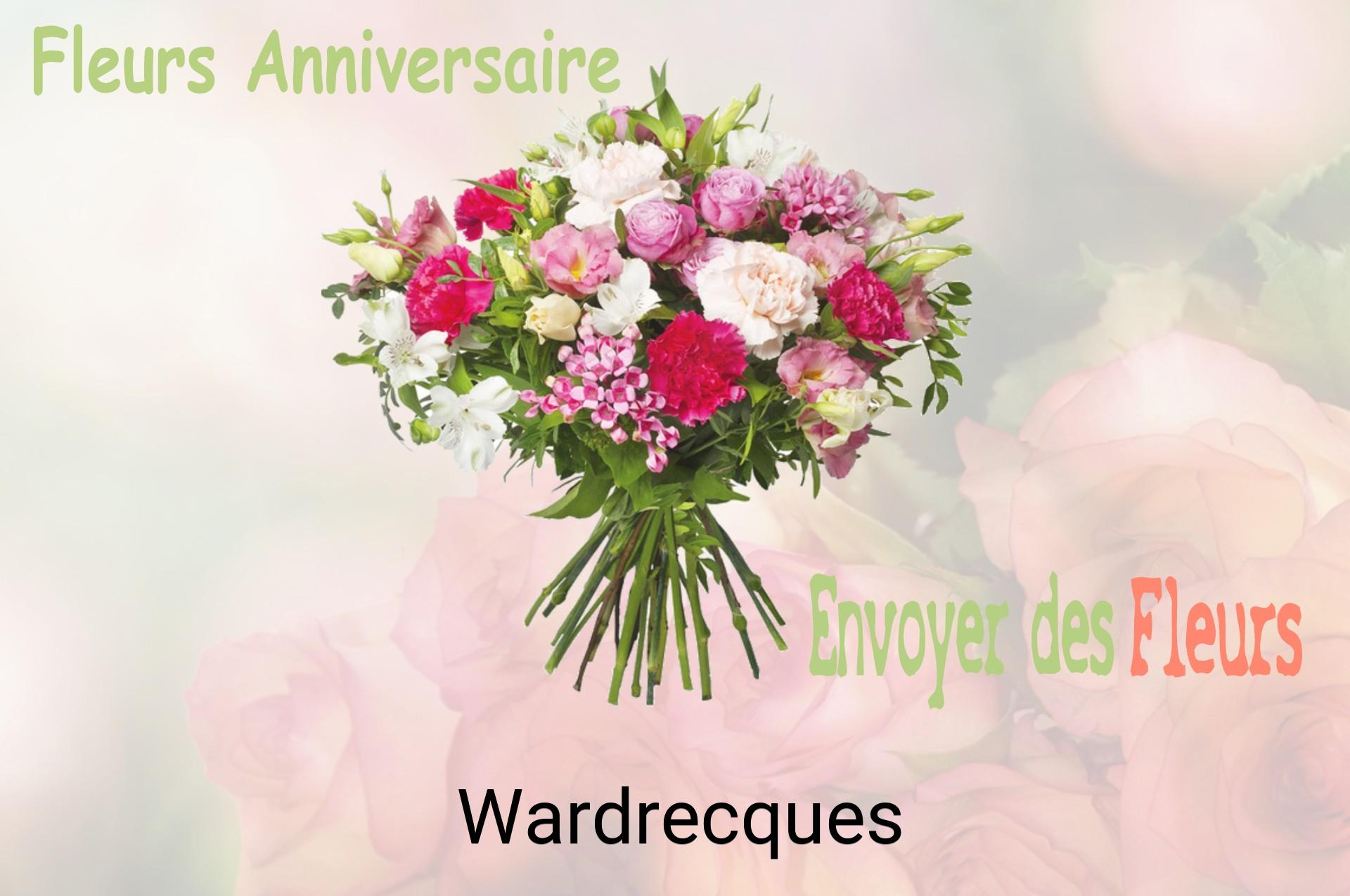 Bouquet de fleurs d’anniversaire livré à Wardrecques